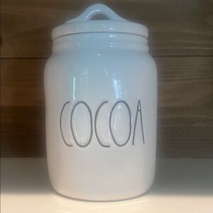 Rae Dunn Farmhouse Baby Cocoa Canister